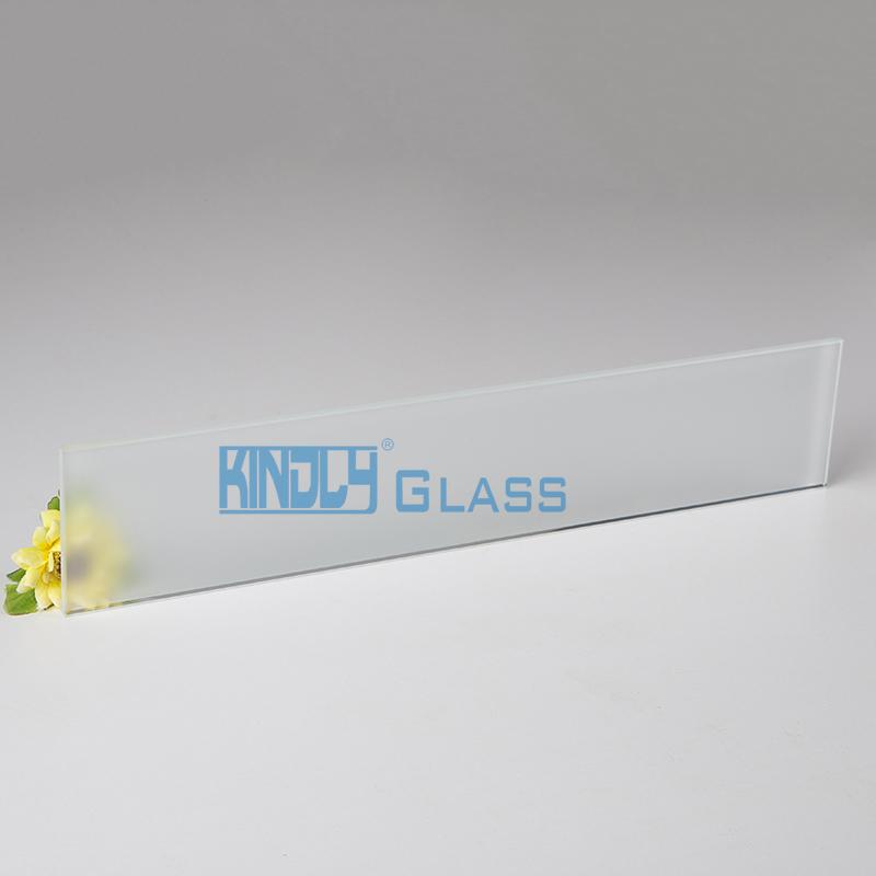 Vidrio grabado al ácido ultra transparente 15 sin huella digital